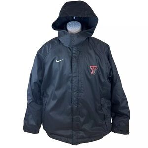 Nike Team Sideline Jacket Coat Insulated Performance Texas Tech Red Raiders NCAA
